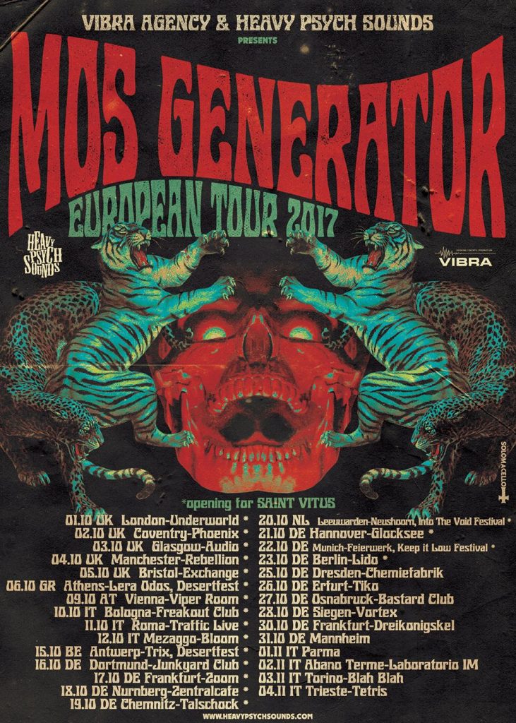 Mos Generator 2017 Tour